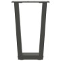 Patas para mesa de comedor en forma de V 2 uds antracita acero by , Table legs - Ref: Foro24-4012626, Price: 60,81 €, Discoun...