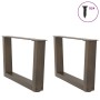Patas para mesa de comedor en forma de V 2 uds acero natural von , Tischbeine - Ref: Foro24-4012611, Preis: 60,81 €, Rabatt: %