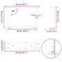 Patas para mesa de comedor en forma de V 2 uds acero natural von , Tischbeine - Ref: Foro24-4012611, Preis: 60,81 €, Rabatt: %