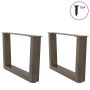 Patas para mesa de comedor en forma de V 2 uds acero natural von , Tischbeine - Ref: Foro24-4012611, Preis: 60,81 €, Rabatt: %