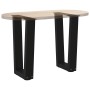 Patas para mesa de comedor en forma de V 2 uds acero negro by , Table legs - Ref: Foro24-4012624, Price: 50,31 €, Discount: %