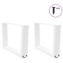Patas para mesa de comedor forma V 2 uds blanco 60x(30-31,3) cm by , Table legs - Ref: Foro24-4012613, Price: 65,59 €, Discou...