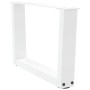 Patas para mesa de comedor forma V 2 uds blanco 60x(30-31,3) cm by , Table legs - Ref: Foro24-4012613, Price: 65,59 €, Discou...