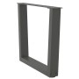 Patas para mesa de comedor en forma de V 2 uds antracita acero by , Table legs - Ref: Foro24-4012630, Price: 67,32 €, Discoun...