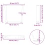 Patas para mesa de comedor en forma de V 2 uds antracita acero by , Table legs - Ref: Foro24-4012630, Price: 67,32 €, Discoun...