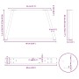 Patas para mesa de comedor forma de V 2 uds acero natural acero by , Table legs - Ref: Foro24-4012555, Price: 71,84 €, Discou...