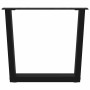 Patas para mesa de comedor forma V 2 uds negro 60x(42-43,3) cm by , Table legs - Ref: Foro24-4012632, Price: 63,78 €, Discoun...