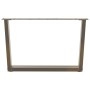 Patas para mesa de comedor forma de V 2 uds acero natural acero by , Table legs - Ref: Foro24-4012639, Price: 72,67 €, Discou...