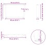 Patas para mesa de comedor forma de V 2 uds acero natural acero by , Table legs - Ref: Foro24-4012639, Price: 72,67 €, Discou...