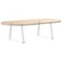 Patas para mesa de comedor forma V 2 uds blanco 70x(42-43,3) cm by , Table legs - Ref: Foro24-4012557, Price: 71,45 €, Discou...