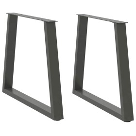 Patas para mesa de comedor en forma de V 2 uds antracita acero von , Tischbeine - Ref: Foro24-4012574, Preis: 93,51 €, Rabatt: %