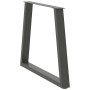 Patas para mesa de comedor en forma de V 2 uds antracita acero by , Table legs - Ref: Foro24-4012574, Price: 93,51 €, Discoun...