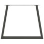 Patas para mesa de comedor en forma de V 2 uds antracita acero by , Table legs - Ref: Foro24-4012574, Price: 93,51 €, Discoun...