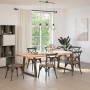 Patas para mesa de comedor en forma de V 2 uds acero natural von , Tischbeine - Ref: Foro24-4012583, Preis: 115,57 €, Rabatt: %