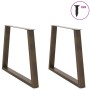 Patas para mesa de comedor en forma de V 2 uds acero natural von , Tischbeine - Ref: Foro24-4012583, Preis: 115,57 €, Rabatt: %