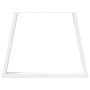 Patas mesa comedor forma V 2uds acero blanco 100x(72-73,3)cm de , Patas para mesas - Ref: Foro24-4012581, Precio: 105,46 €, D...