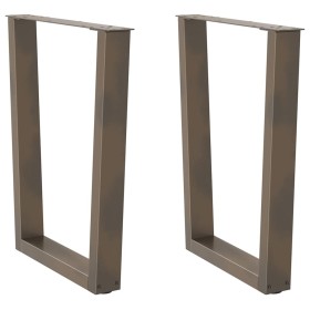 Patas para mesa de comedor en forma de V 2 uds acero natural von , Tischbeine - Ref: Foro24-4012647, Preis: 105,98 €, Rabatt: %