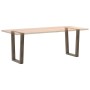 Patas para mesa de comedor en forma de V 2 uds acero natural by , Table legs - Ref: Foro24-4012647, Price: 105,98 €, Discount: %