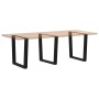 Patas para mesa de comedor en forma de V 3 uds acero negro by , Table legs - Ref: Foro24-4012664, Price: 117,70 €, Discount: %