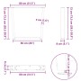 Patas para mesa de comedor en forma de V 3 uds acero negro by , Table legs - Ref: Foro24-4012664, Price: 117,70 €, Discount: %