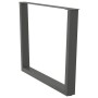Patas para mesa comedor forma V 2uds antracita 100x(72-73,3) cm by , Table legs - Ref: Foro24-4012658, Price: 99,35 €, Discou...