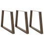 Patas para mesa de comedor en forma de V 3 uds acero natural von , Tischbeine - Ref: Foro24-4012595, Preis: 157,53 €, Rabatt: %