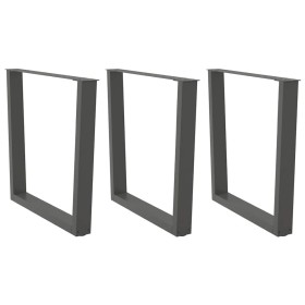 Patas para mesa comedor forma V 3uds antracita 90x(72-73,3) cm von , Tischbeine - Ref: Foro24-4012670, Preis: 145,01 €, Rabat...