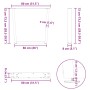Patas para mesa de comedor en forma de V 3 uds antracita acero by , Table legs - Ref: Foro24-4012666, Price: 144,72 €, Discou...