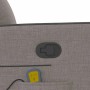 Sillón de masaje reclinable de tela gris taupé von , Sessel - Ref: Foro24-4104837, Preis: 207,19 €, Rabatt: %