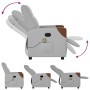 Sillón de masaje reclinable de tela gris nube von , Sessel - Ref: Foro24-4104816, Preis: 205,65 €, Rabatt: %