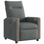 Sillón reclinable de tela gris oscuro by , Armchairs - Ref: Foro24-4104840, Price: 199,77 €, Discount: %