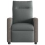 Sillón reclinable de tela gris oscuro by , Armchairs - Ref: Foro24-4104840, Price: 199,77 €, Discount: %
