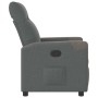 Sillón reclinable de tela gris oscuro by , Armchairs - Ref: Foro24-4104840, Price: 199,77 €, Discount: %