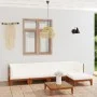 Gartenmöbel- und Kissenset 6-teilig aus massivem Akazienholz von vidaXL, Gartensets - Ref: Foro24-3058140, Preis: 651,25 €, R...