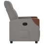 Sillón reclinable de tela gris taupe by , Armchairs - Ref: Foro24-4104814, Price: 199,61 €, Discount: %