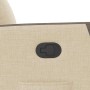 Sillón reclinable de tela crema by , Armchairs - Ref: Foro24-4104842, Price: 189,43 €, Discount: %