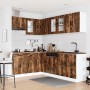 Mueble cocina Kalmar roble ahumado 11 pzas madera contrachapada von , Küchenschränke - Ref: Foro24-3314886, Preis: 731,74 €, ...