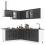Mueble de cocina Lucca negra 11 piezas madera contrachapada von , Küchenschränke - Ref: Foro24-3314892, Preis: 731,42 €, Raba...