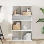 Estantería de madera contrachapada blanco 66x31x112 cm von , Bücherregale und Regale - Ref: Foro24-860301, Preis: 76,74 €, Ra...
