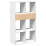 Estantería de madera contrachapada blanco 66x31x112 cm von , Bücherregale und Regale - Ref: Foro24-860301, Preis: 76,74 €, Ra...
