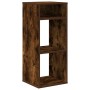 Estantería madera ingeniería color roble ahumado 34x31x80 cm by , Bookcases and shelves - Ref: Foro24-860278, Price: 41,78 €,...