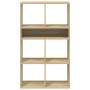 Estantería madera de ingeniería color roble sonoma 66x31x112 cm by , Bookcases and shelves - Ref: Foro24-860303, Price: 73,39...