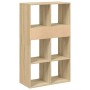 Estantería madera de ingeniería color roble sonoma 66x31x112 cm by , Bookcases and shelves - Ref: Foro24-860303, Price: 73,39...