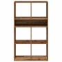 Estantería madera de ingeniería envejecida 66x31x112 cm by , Bookcases and shelves - Ref: Foro24-860308, Price: 76,79 €, Disc...