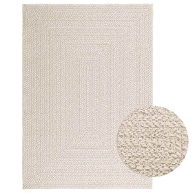 Alfombra ZIZUR apariencia yute interior exterior crema von , Teppiche - Ref: Foro24-4010364, Preis: 70,29 €, Rabatt: %