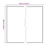 Lona transparente con ojales polietileno 5x6 m de , Lonas impermeables - Ref: Foro24-4018569, Precio: 55,53 €, Descuento: %