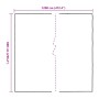 Lona transparente con ojales polietileno 6x12 m by , Waterproof tarpaulins - Ref: Foro24-4018576, Price: 103,82 €, Discount: %