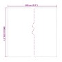 Lona transparente con ojales PVC 6x8 m von , Wasserdichte Planen - Ref: Foro24-4018618, Preis: 185,71 €, Rabatt: %