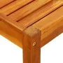 Garden bench with table and footrest in solid acacia wood by vidaXL, garden benches - Ref: Foro24-3058010, Price: 419,69 €, D...