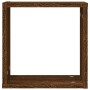 Estantes cubo de pared 4 unidades roble marrón 30x15x30 cm by , Shelves and shelves - Ref: Foro24-815886, Price: 38,22 €, Dis...